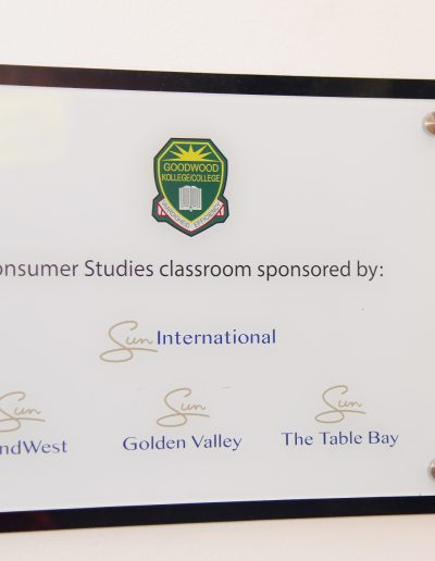 Consumer Studies sponsor